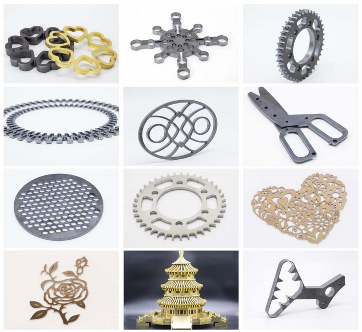 1000w 2000w Sheet Steel Metal Tube Cnc Fiber Laser Cutting Machine For Sale دستگاه برش لیزری فیبر Cnc لوله فلزی 1000w 2000w برای فروش