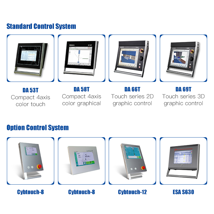 160t-4000 4-axis Cnc Hydraulic Bending Machine Press Brake پرس ترمز ماشین خم کن هیدرولیک Cnc 4 محور 160t-4000