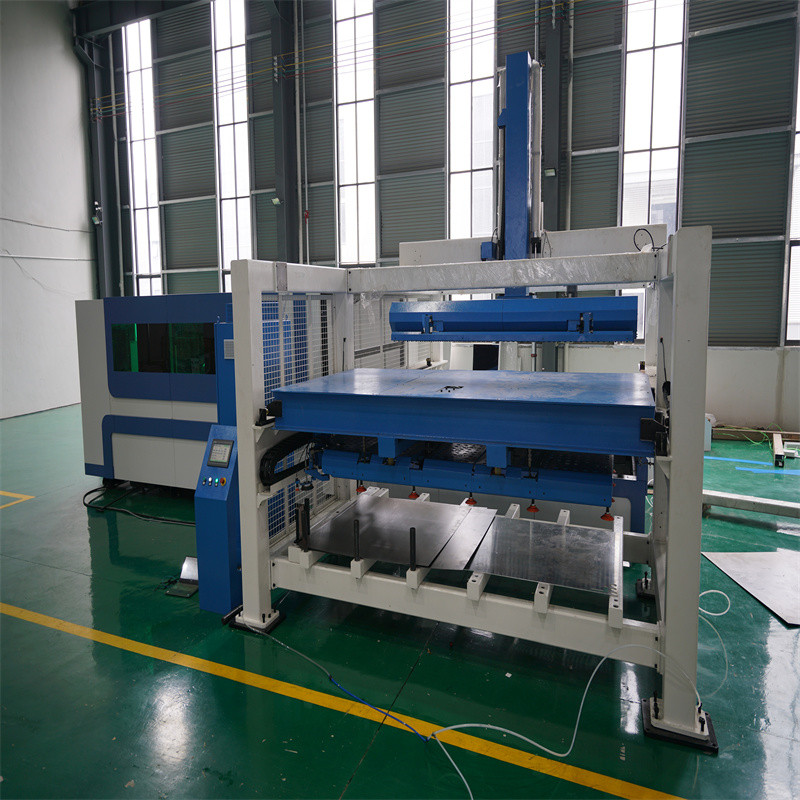 دستگاه برش لیزر فیبر 1kw 1.5kw 2kw برای برش ورق فلز 3000x1500mm