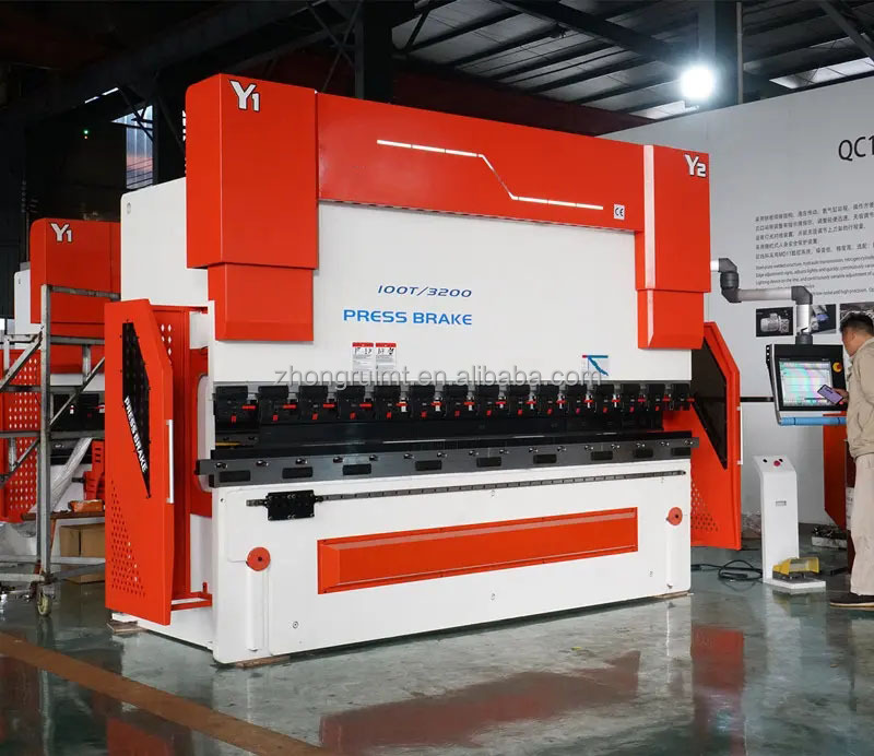 200t 300t Standard Industrial Press Brake Cnc Hydraulic Press Brake Machine ماشین ترمز پرس هیدرولیک 200t 300t استاندارد صنعتی ترمز Cnc
