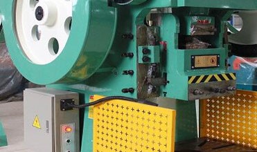400 Ton Small Pneumatic Power Punch Press Mechanical Eccentric Punching Machine دستگاه پانچ پرس پنوماتیک کوچک 400 تنی مکانیکی غیر عادی