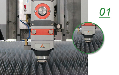 4000w Metal Fiber Laser Cutting Machine With Yaskawa Servo Motor دستگاه برش لیزری فیبر فلزی 4000 واتی با سروو موتور Yaskawa