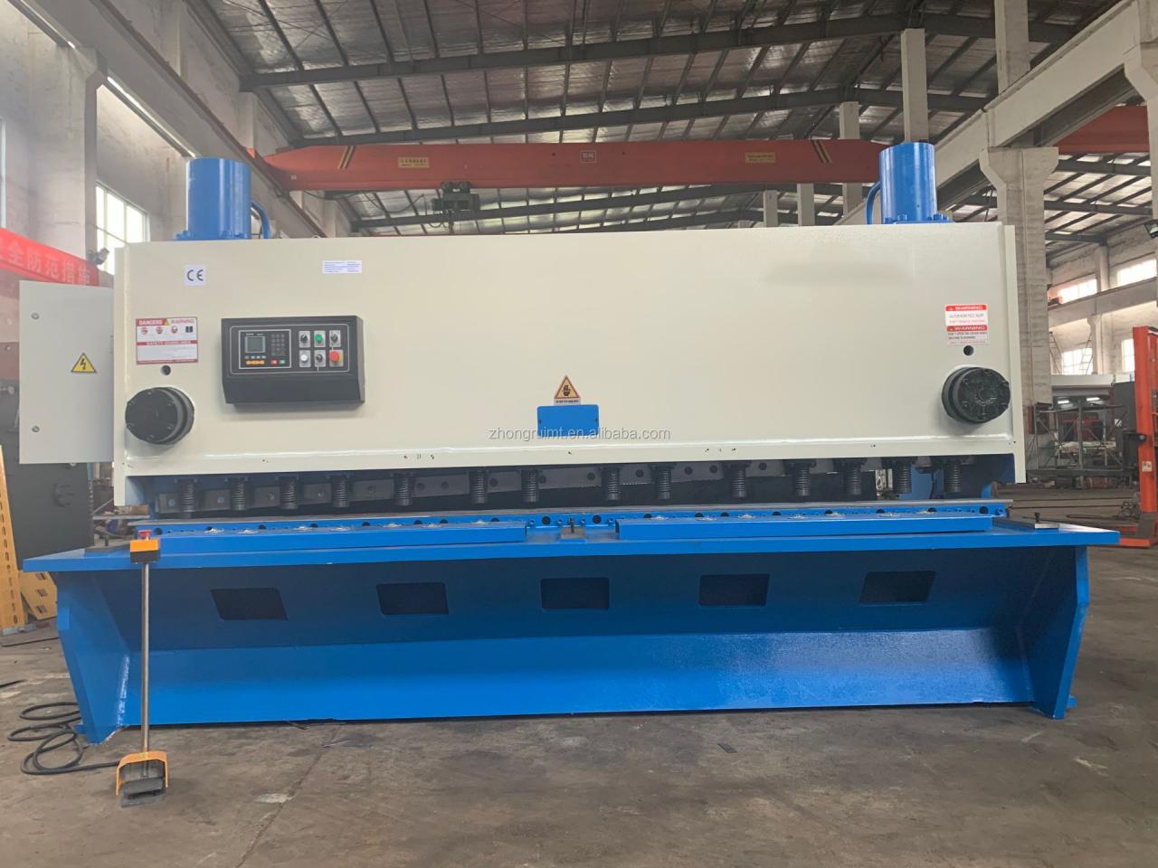 4mmx2500 Hydraulic Shearing Steel Plate Cutting Machinery Steel Plate Shear 4mmx2500 دستگاه برش ورق فولادی برش هیدرولیک برش ورق فولادی