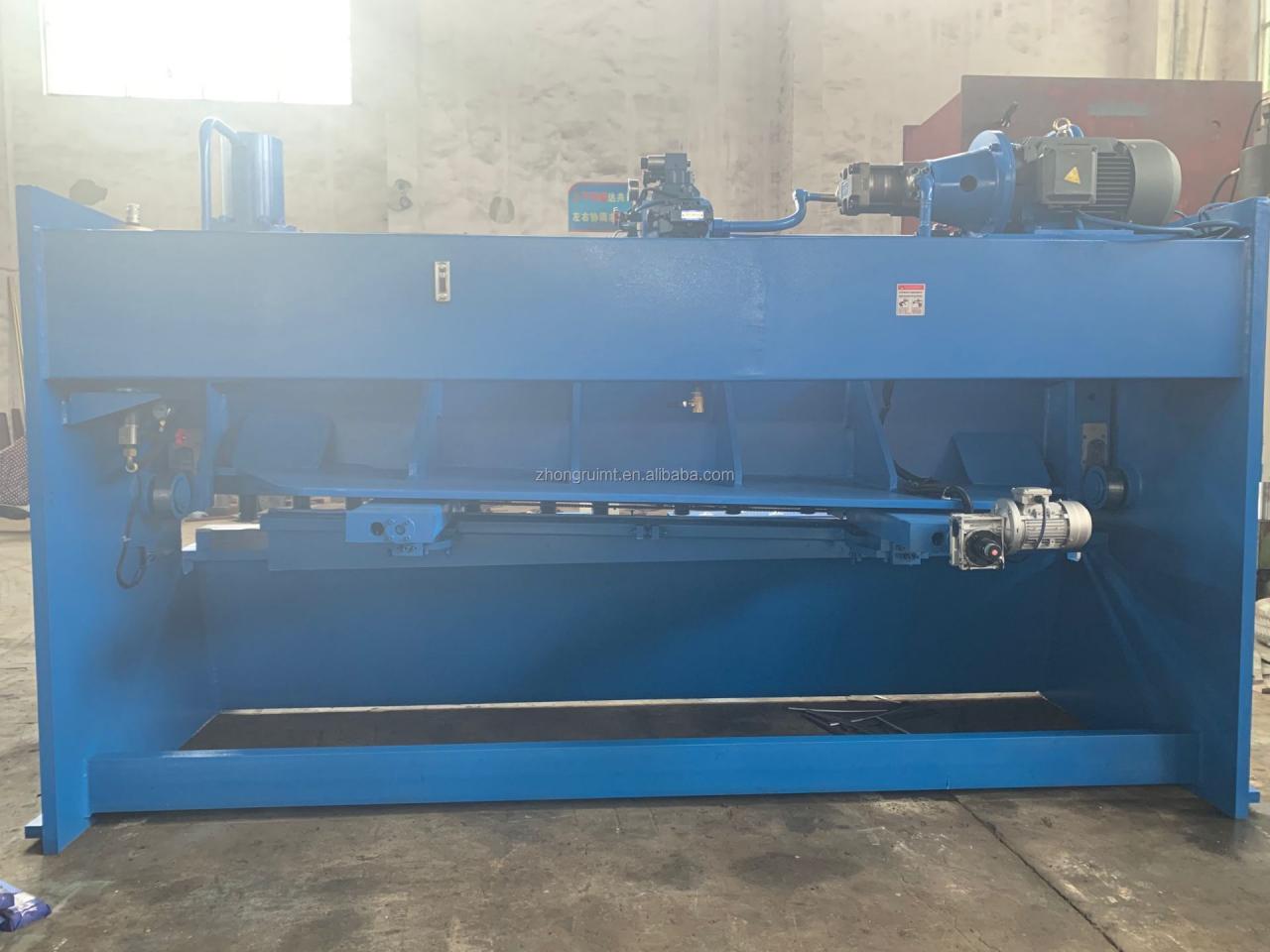 4mmx2500 Hydraulic Shearing Steel Plate Cutting Machinery Steel Plate Shear 4mmx2500 دستگاه برش ورق فولادی برش هیدرولیک برش ورق فولادی