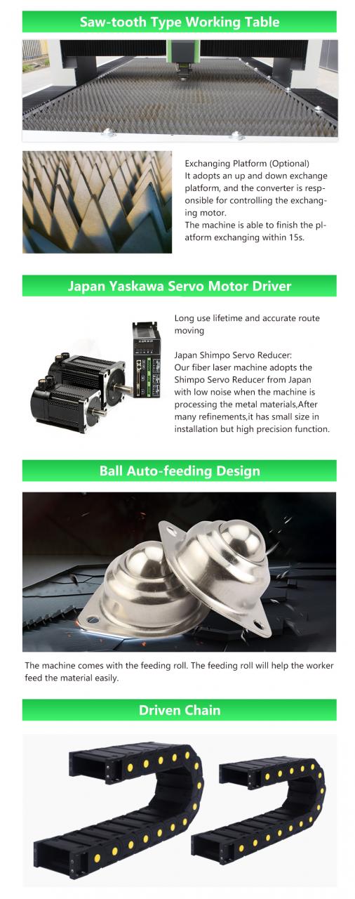 Carbon Iron Aluminum Metal Stainless Steel Cnc Fiber Laser Cutting Machine دستگاه برش لیزری فیبر Cnc فلزی آلومینیومی کربن آهن