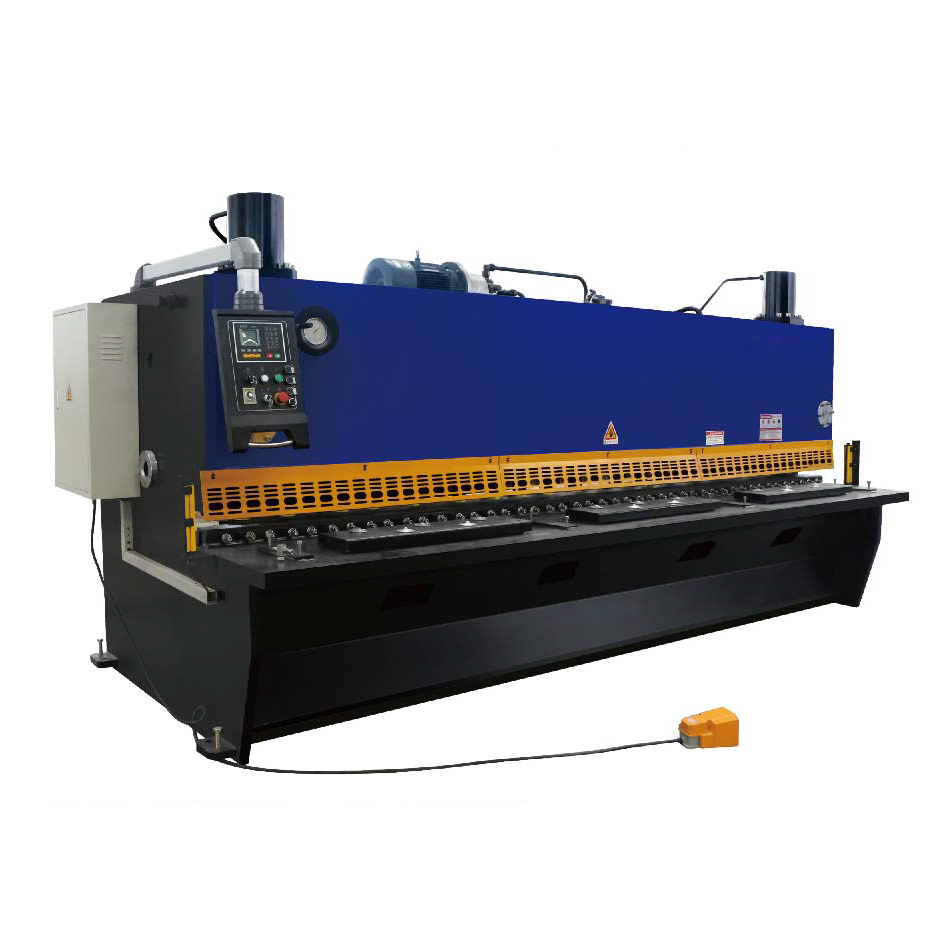 Cnc Nc Hydraulic Press Metal Guillotine Shear Machine For Carbon Stainless Steel Sheet دستگاه برش گیوتین فلزی پرس هیدرولیک Cnc Nc برای ورق فولاد ضد زنگ کربن