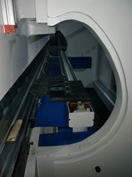 Da53t Cnc System Controller 125t4000 3+1 Axis Cnc Hydraulic Press Brake With Good Quality کنترلر سیستم Cnc Da53t 125t4000 3+1 Axis Cnc هیدرولیک پرس ترمز با کیفیت خوب