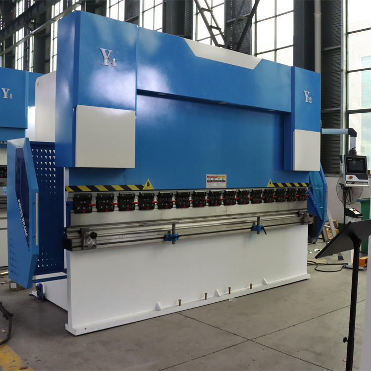 Electric Hydraulic Sheet 4 Axis Cnc Delem Press Brake 63t Metal Bending Machine دستگاه خم کن فلزی ورق هیدرولیک برقی 4 محور Cnc Delem Press Brake 63t