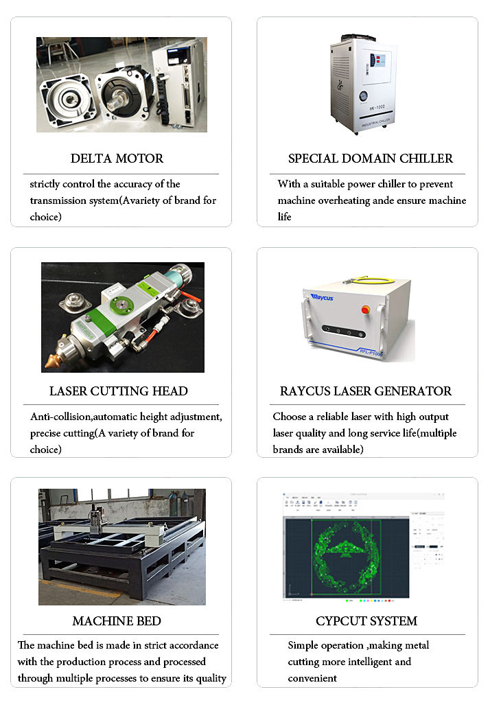 Fiber Laser Plate And Tube Integrated Cutting Machine دستگاه برش یکپارچه ورق و لوله لیزر فیبر