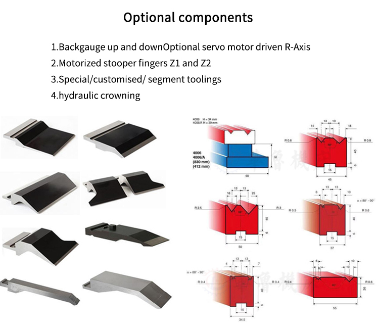 High Quality 3m Press Brake Machine Hydraulic 100 Ton For Sheet Metal Bending ماشین پرس بریک 3 متری با کیفیت بالا هیدرولیک 100 تن برای خمش ورق فلز