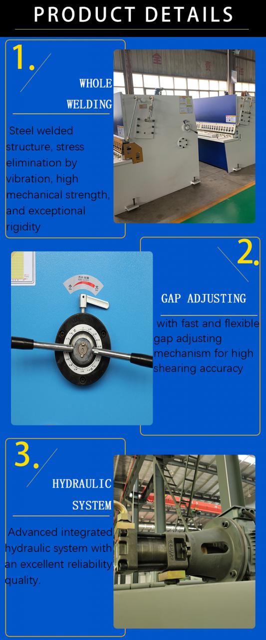 دستگاه برش گیوتین هیدرولیک Qc12y 8*6000mm گیوتین صنعتی ورق فلز آلومینیوم برش برش فولاد ضد زنگ M