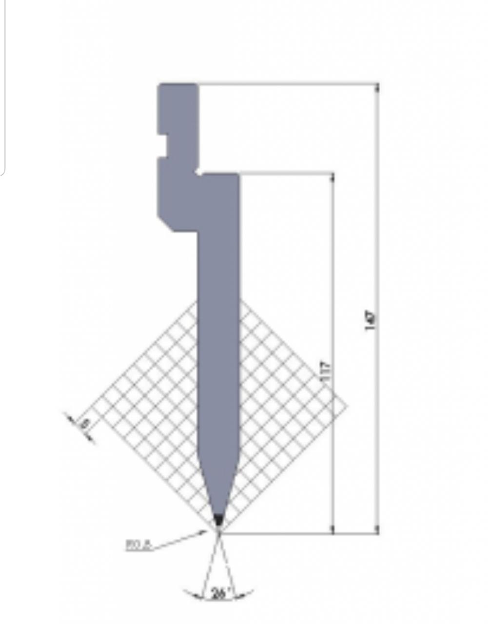 Hydraulic Press Brake Of 130t/3200mm 4+1 Axis Delem Da53t Cnc Press Brake ترمز پرس هیدرولیک 130t/3200mm 4+1 محور Delem Da53t Cnc پرس ترمز
