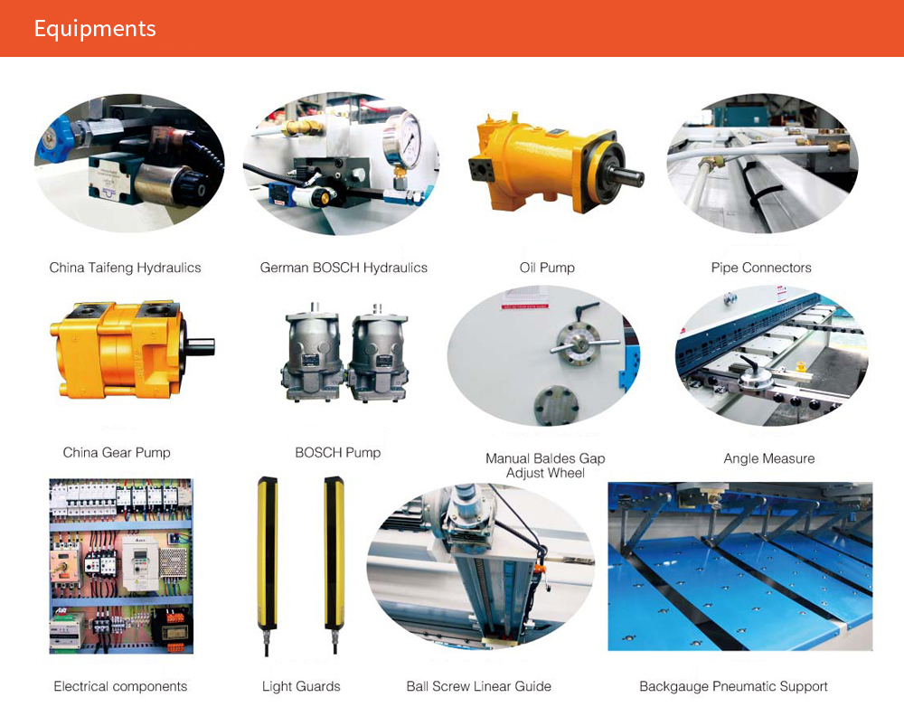 QC11K 10 12 16 mm 3200 4000mm Metal Guillotine Shear CNC Guillotine Shearing Machine QC11K 10 12 16 میلی متر 3200 4000 میلی متر برش گیوتین فلزی دستگاه برش گیوتین CNC