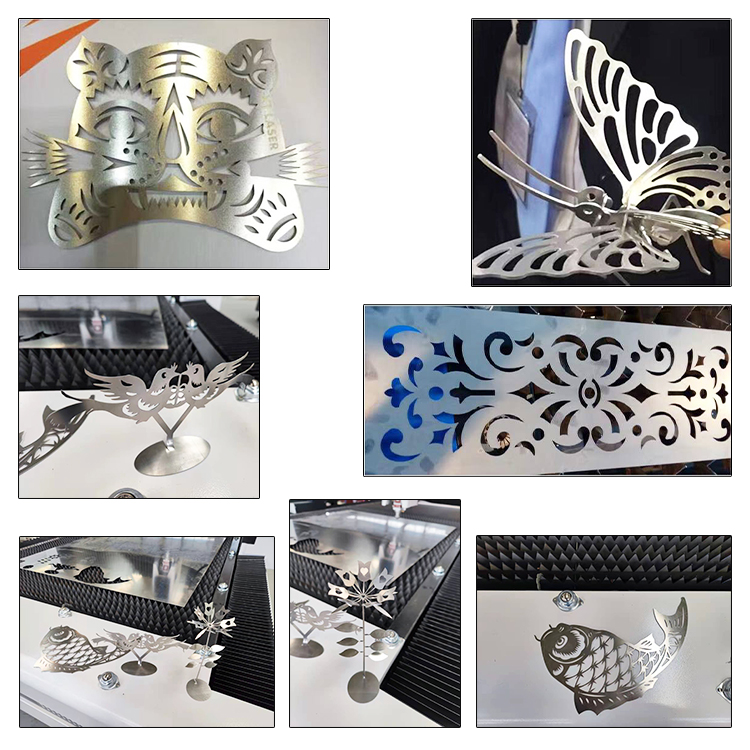 Rotary Cnc Metal Pipe Tube Sheet Laser Cutter 2000w Fiber Laser Cutting Machine دستگاه برش لیزری فیبر 2000 وات لوله لوله فلزی روتاری Cnc